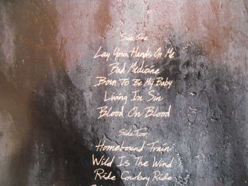RARE!!! BON JOVI - NEW JERSEY VINYL, LP, RECORD.
